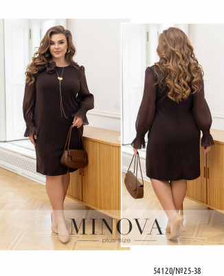Сукня №25-38-шоколадний_minova_7
