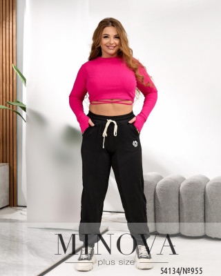 Брюки №955-чорний