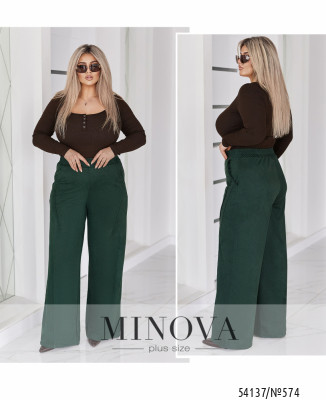Брюки №574-смарагдовый_minova_7