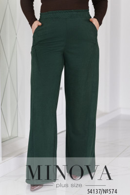 Брюки №574-смарагдовый_minova_5