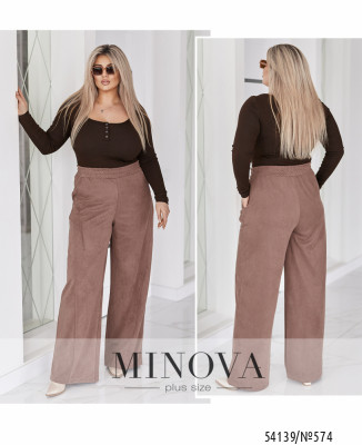 Брюки №574-капучино_minova_7