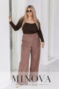 Брюки №574-капучино
