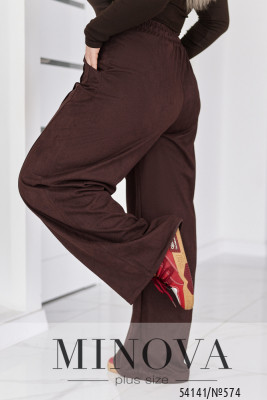 Брюки №574-шоколадний_minova_6