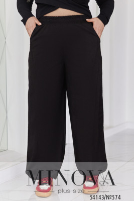 Брюки №574-чорний_minova_5