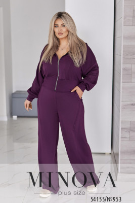 Костюм №953-марсала