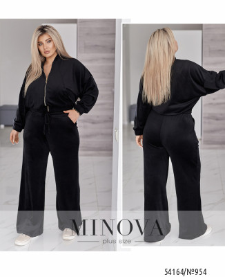 Спортивний костюм №954-чорний_minova_7