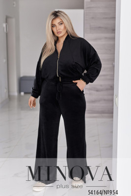 Спортивний костюм №954-чорний_minova_5