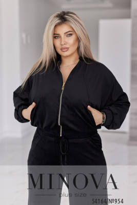 Спортивний костюм №954-чорний_minova_6
