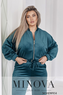 Спортивний костюм №954-смарагдовий_minova_6