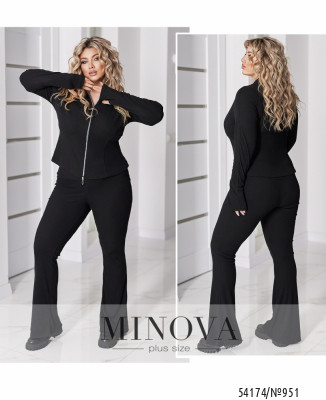 Спортивний костюм №951-чорний_minova_7