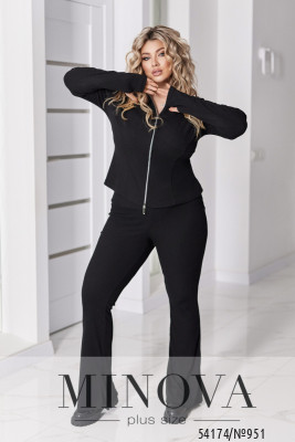 Спортивний костюм №951-чорний_minova_5