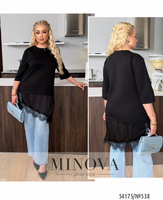 Туніка №538-чорний_minova_7