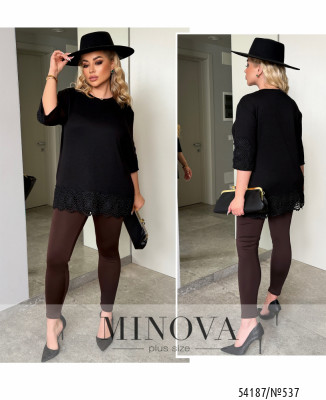 Кофточка №537-чорний_minova_7