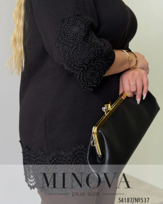 Кофточка №537-чорний_minova_6