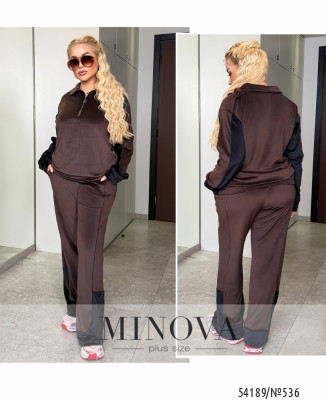 Спортивний костюм №536-шоколадний_minova_7