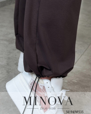 Спортивний костюм №535-шоколадний_minova_6