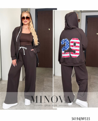 Спортивний костюм №535-шоколадний_minova_7