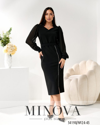 Сукня №24-45-чорний