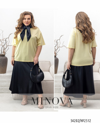 Футболка №2512-жовтий_minova_7