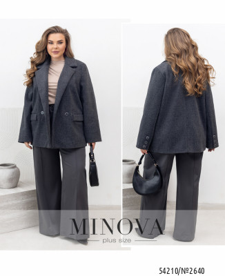 Піджак-пальто №2640-графіт_minova_7