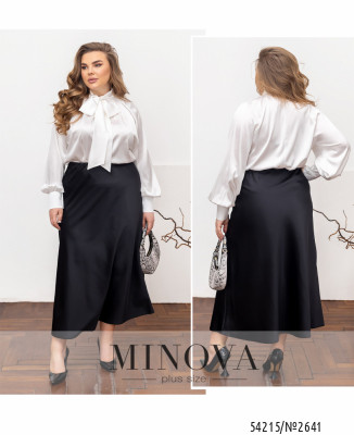 Блуза №2641-молочний_minova_7