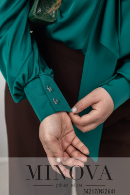 Блуза №2641-зелений_minova_6