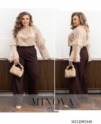 Блуза №2644-бежевий_minova_7