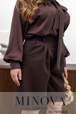 Шорти №2643-шоколадний_minova_6