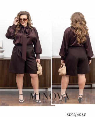 Шорти №2643-шоколадний_minova_7