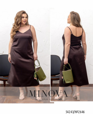 Сукня №2646-шоколадний_minova_7