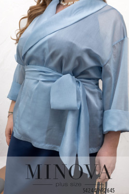 Накидка №2645-блакитний_minova_6