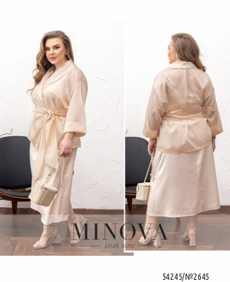 Накидка №2645-світло-бежевий_minova_7