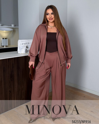 Костюм №956-мокко