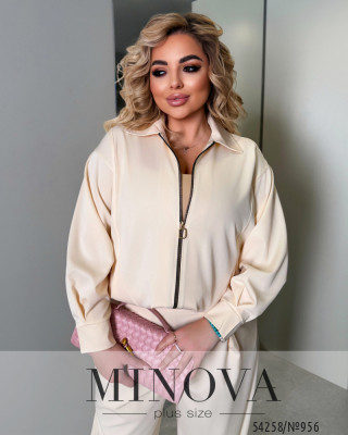 Костюм №956-кремово-бежевий_minova_5