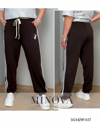 Брюки №1657-шоколад_minova_7