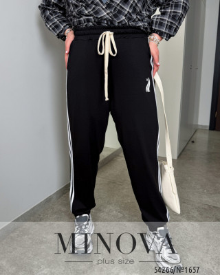 Брюки №1657-чорний_minova_5