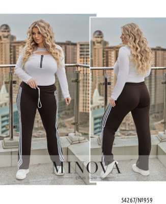 Брюки №959-шоколад_minova_7