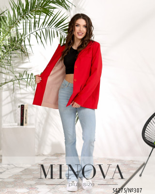 Піджак №307-червоний_minova_5