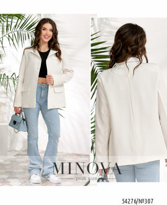 Піджак №307-молочний_minova_7