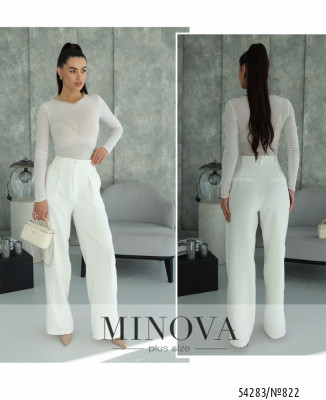 Брюки №822-молочний_minova_7