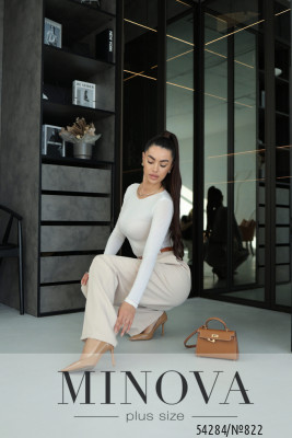 Брюки №822-бежевий_minova_5