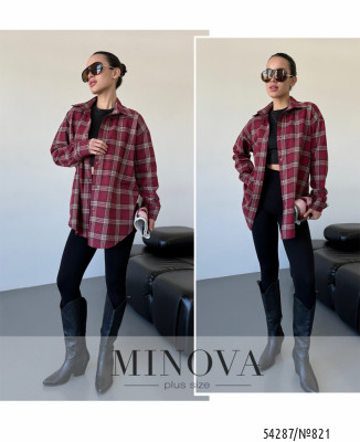 Сорочка №821-бордо_minova_7