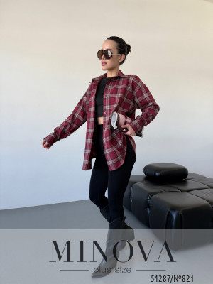 Сорочка №821-бордо_minova_4