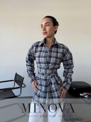 Сорочка №821-джинс_minova_5
