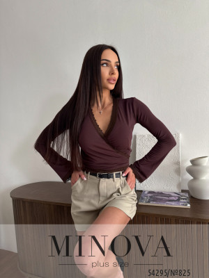 Кофточка №825-шоколадный