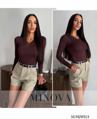 Лонгслив №824-шоколадний_minova_7