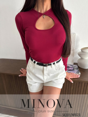 Лонгслив №823-бордо_minova_6