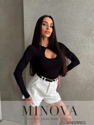 Лонгслив №823-чорний_minova_5