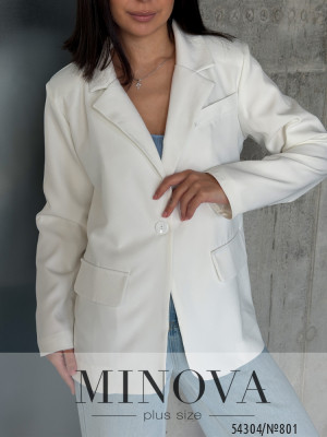Піджак №801-молочний_minova_6