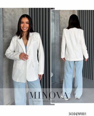 Піджак №801-молочний_minova_7